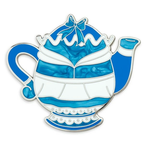Belle Disney Princess Tea Party Pin Set 2022 – Beauty And The Beast – Limited Edition 6 Belle Disney Princess Tea Party Pin Set 2022 – Beauty And The Beast – Limited Edition - Image 4