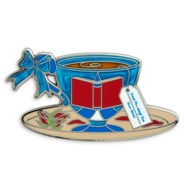 Belle Disney Princess Tea Party Pin Set 2022 – Beauty And The Beast – Limited Edition 7 Belle Disney Princess Tea Party Pin Set 2022 – Beauty And The Beast – Limited Edition - Image 5