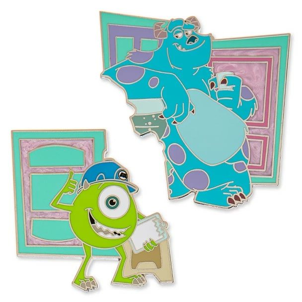 Mike And Sully – Monsters, Inc. – Pin Pals – Disney One Family Pin Celebration 2022 – Limited Edition 3 Mike And Sully – Monsters, Inc. – Pin Pals – Disney One Family Pin Celebration 2022 – Limited Edition